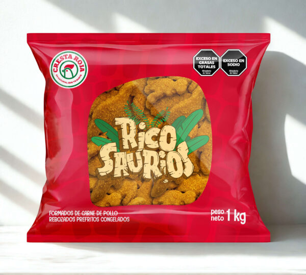 Ricosaurios (formitas de pollo)