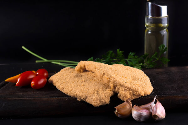 Milanesa de pollo por kg