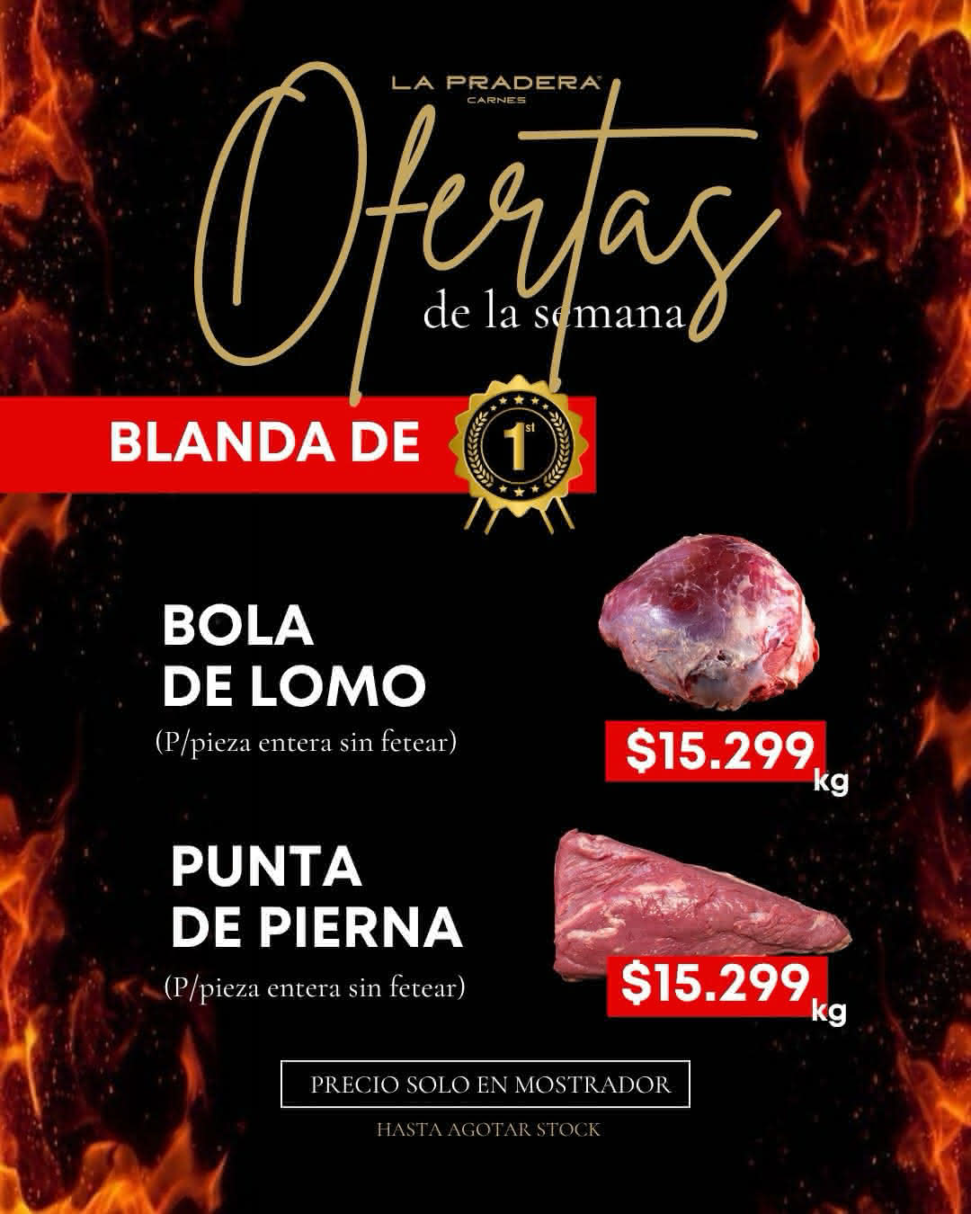 bola de lomo y punta de pierna