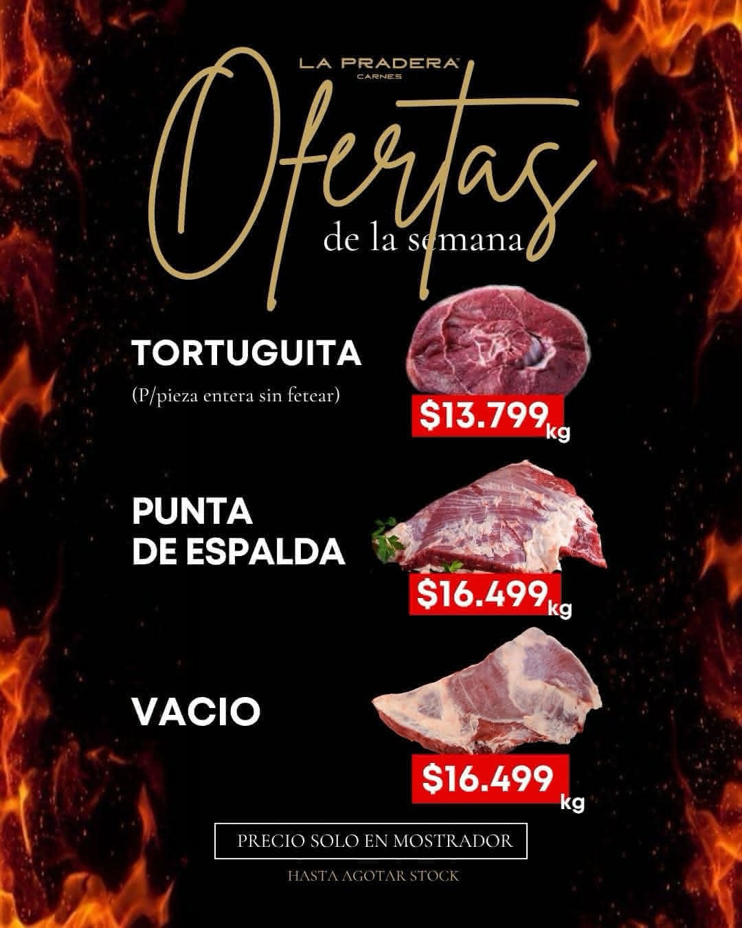 tortuguita, punta de espalda y vacío